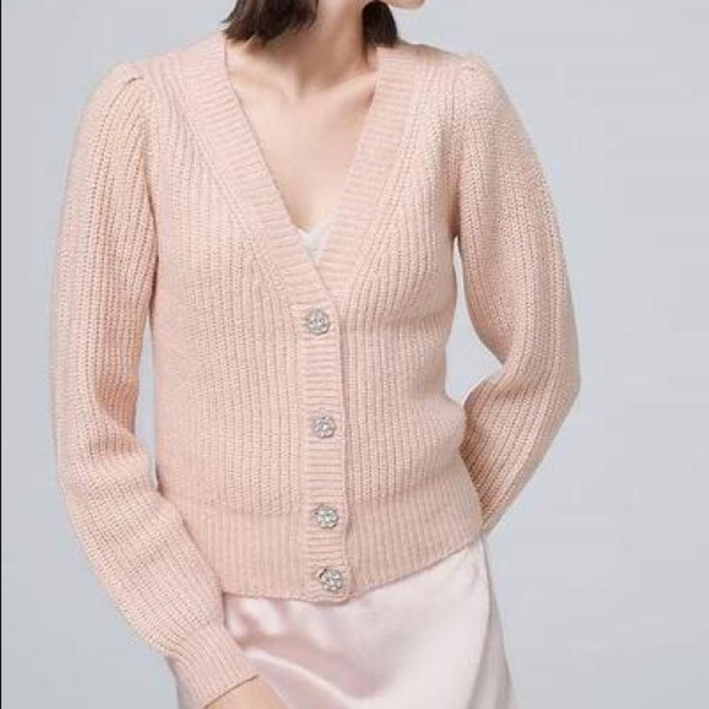 NWT White House Black Market Pink Sweater